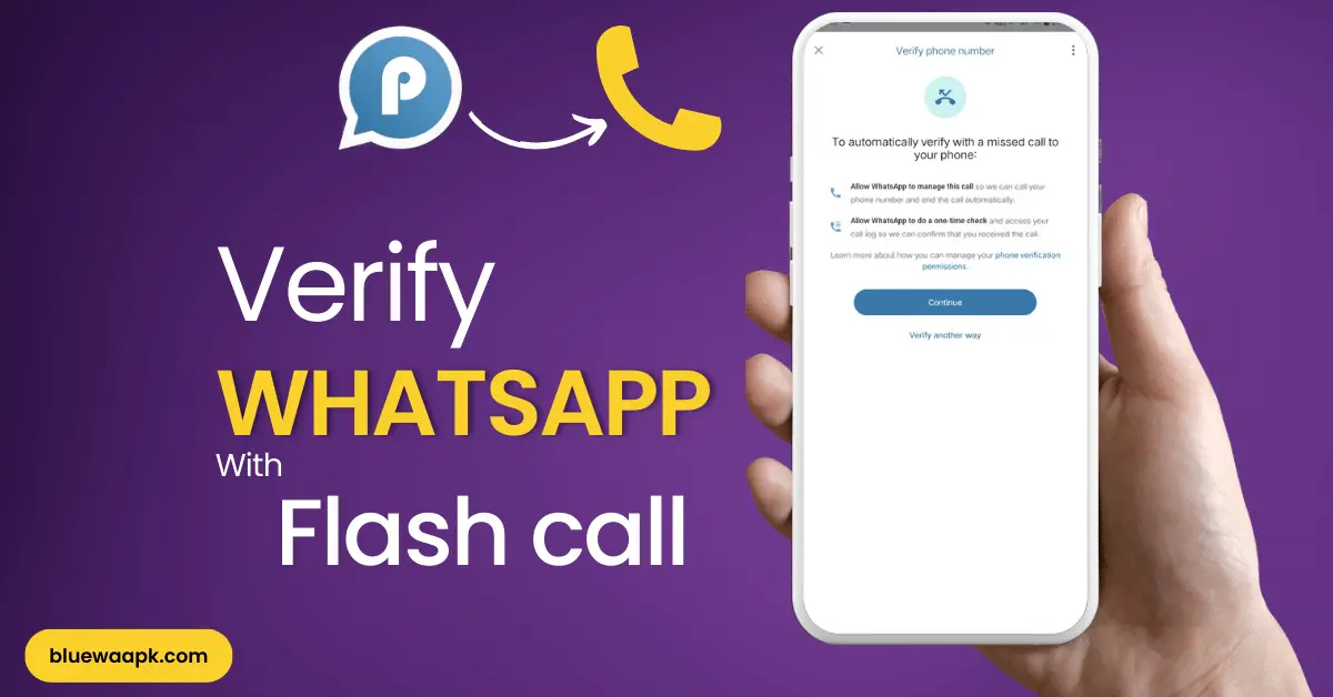 how to verify WhatsApp account through flash call- feature image